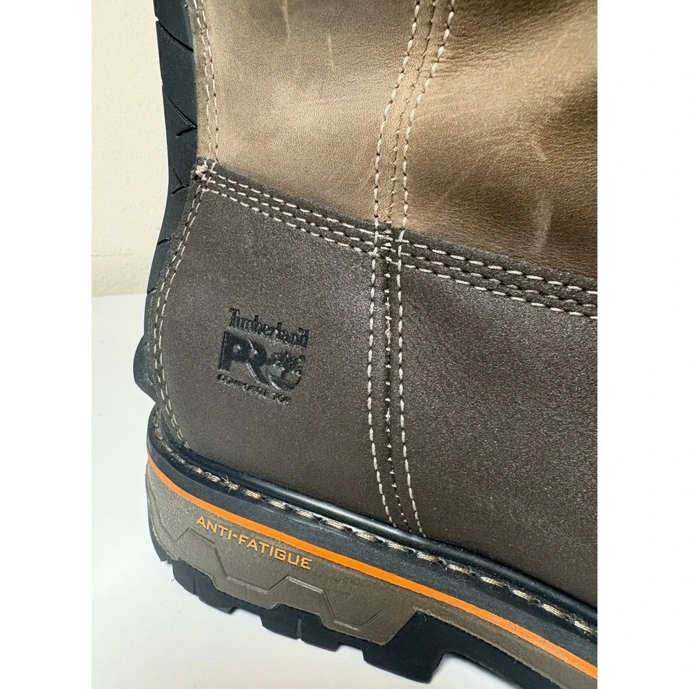 Timberland PRO True Grit Waterproof Work Boots |  Brown | Men's Size 13 - Picture 7 of 11